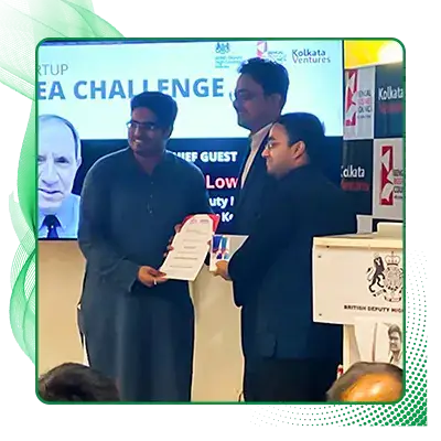 Winner of Startup Idea Challenge 2022 organized by Kolkata Ventures & Bengal Business Council at The British Club, British Deputy High Commission, Calcutta